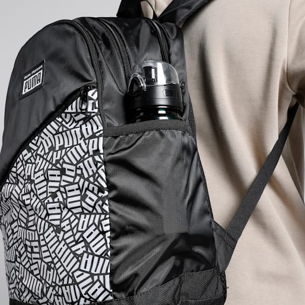 Chintz Backpack, PUMA Black-AOP, extralarge-IND