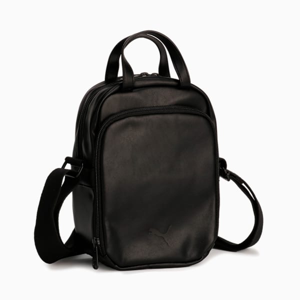 ユニセックス プーマ スモール ショルダーバッグ 3.5L, PUMA Black, extralarge-JPN