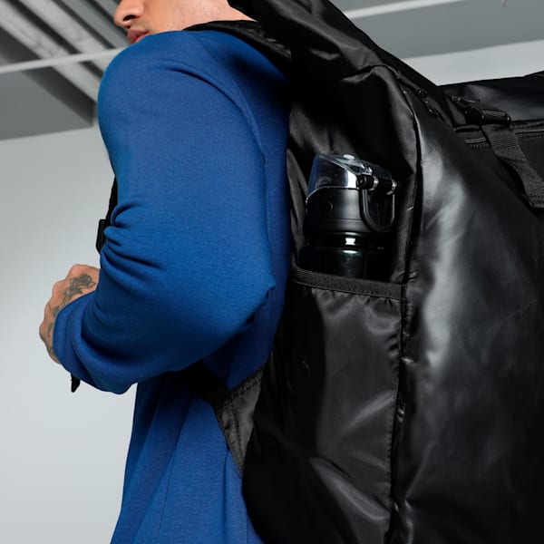 Rolltop Backpack, PUMA Black, extralarge-IND