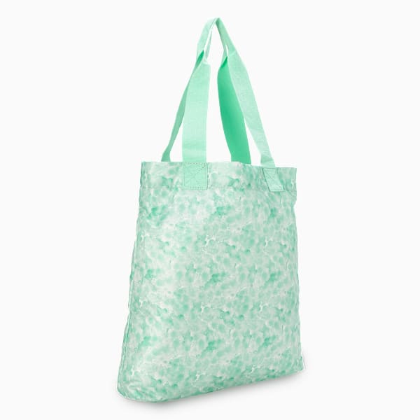 PUMA Foliage Packable Shoulder Bag 10L, Butterfly-Mist Green-AOP, extralarge-IND