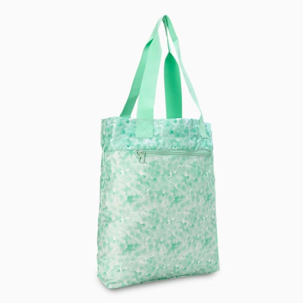 Foliage Women's Packable Shoulder Bag, Butterfly-Mist Green-AOP, extralarge-IND