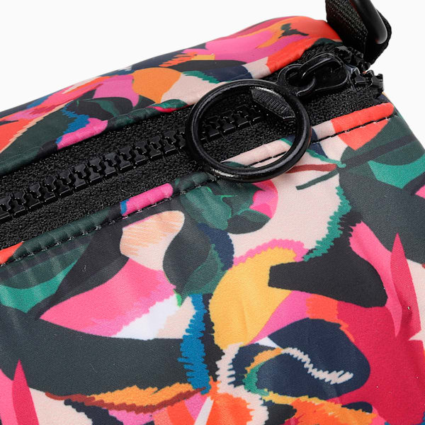 Verdure Mini Barrel Bag, Fluro Pink Pes-PUMA Navy-AOP, extralarge-IND