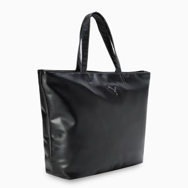 PU Zen Women's Tote Bag, PUMA Black, extralarge-IND