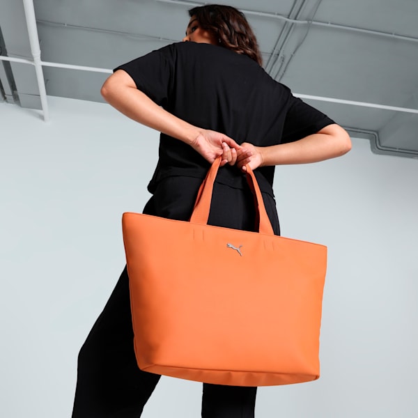 PU Zen Women's Tote Bag, Rust, extralarge-IND