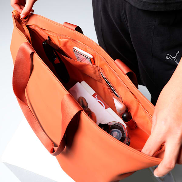 PU Zen Women's Tote Bag, Rust, extralarge-IND