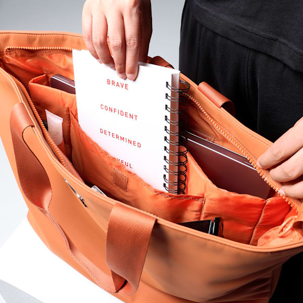PU Zen Women's Tote Bag, Rust, extralarge-IND
