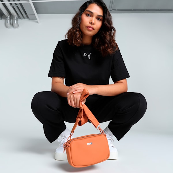 PU Zen Sling Bag, Rust, extralarge-IND