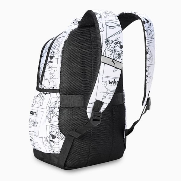 SUPER  Backpack, PUMA Black-PUMA White-AOP, extralarge-IND