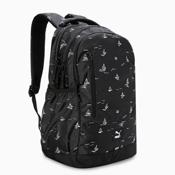 Streak V2 Backpack, PUMA Black-AOP, extralarge-IND