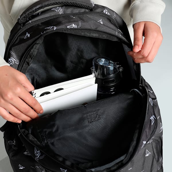 Streak V2 Backpack, PUMA Black-AOP, extralarge-IND