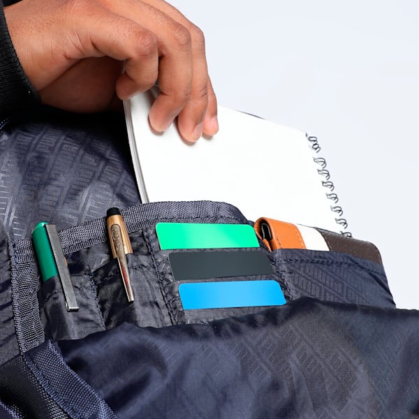 Colorblock Backpack, PUMA Navy-PUMA Red, extralarge-IND