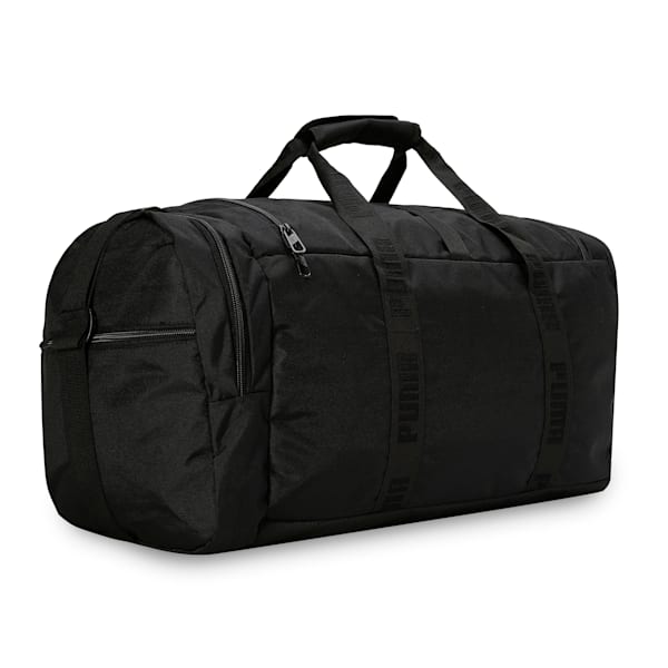 PUMA Bolt Premium Unisex Duffle Bag, PUMA Black, extralarge-IND