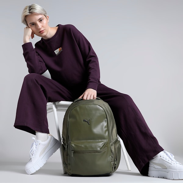 Storm V2 Backpack, PUMA Olive, extralarge-IND