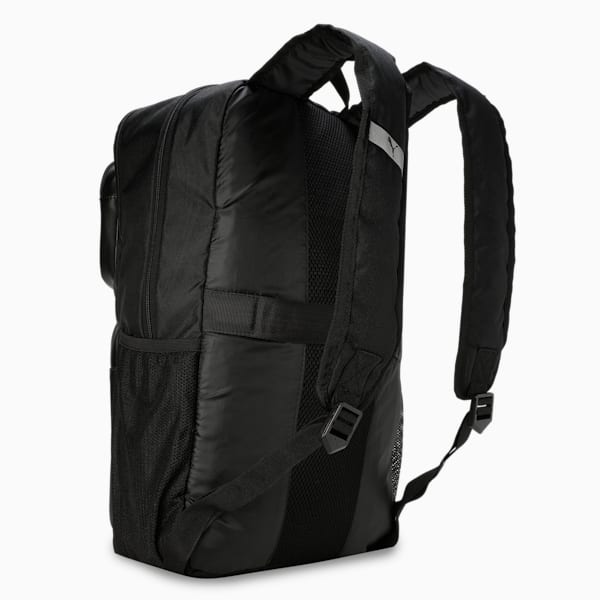 Stylised PU Backpack, PUMA Black, extralarge-IND