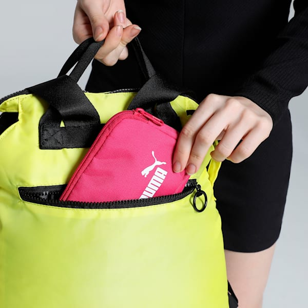 Color Splash Women's Tote Bag, Fluo Yellow-PUMA Black, extralarge-IND