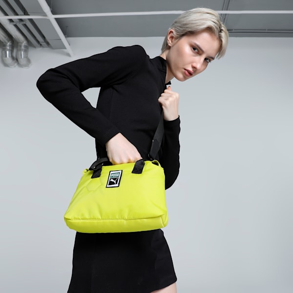 Colorpunch Women's Grip Bag, Fluo Yellow-PUMA Black, extralarge-IND