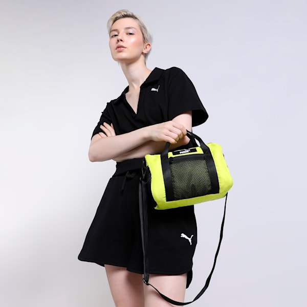 Colorpunch Women's Barrel Bag, Fluo Yellow-PUMA Black, extralarge-IND