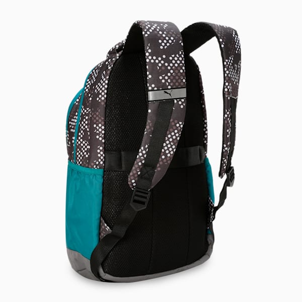Ignite Backpack, Cool Dark Gray-Bright Aqua-AOP, extralarge-IND