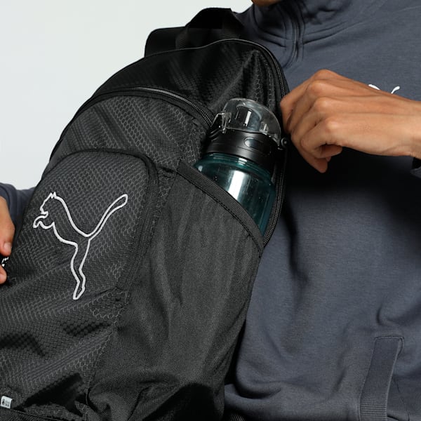 Square Backpack, PUMA Black, extralarge-IND