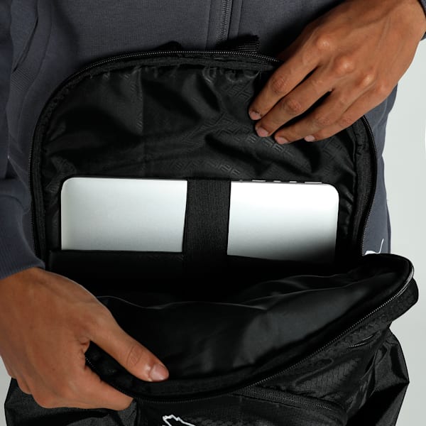 Square Backpack, PUMA Black, extralarge-IND
