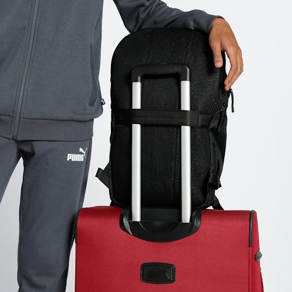 Square Backpack, PUMA Black, extralarge-IND