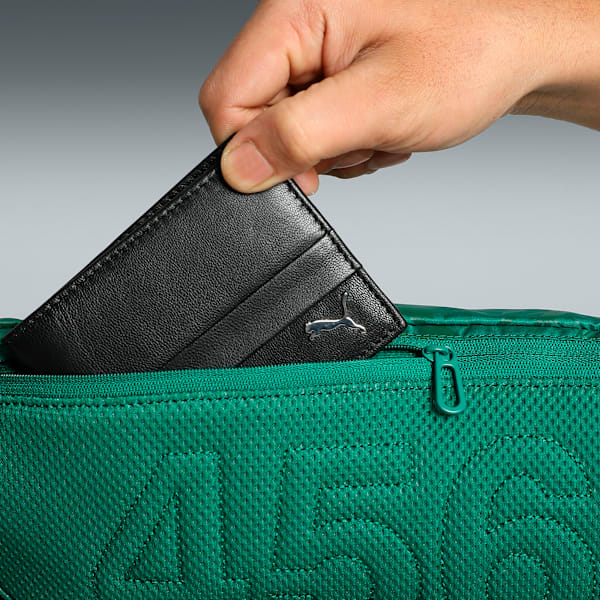 PUMA x SQUID GAME Glow-in-the-Dark Waist Bag, Wild Green, extralarge-IND