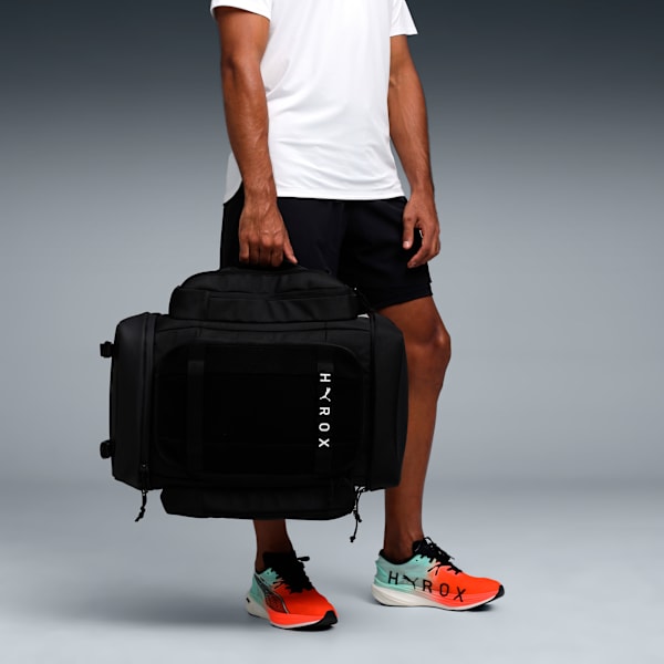 PUMA x HYROX 46L Training Backpack, PUMA Black, extralarge-IND