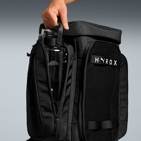 PUMA x HYROX 46L Training Backpack, PUMA Black, extralarge-IND
