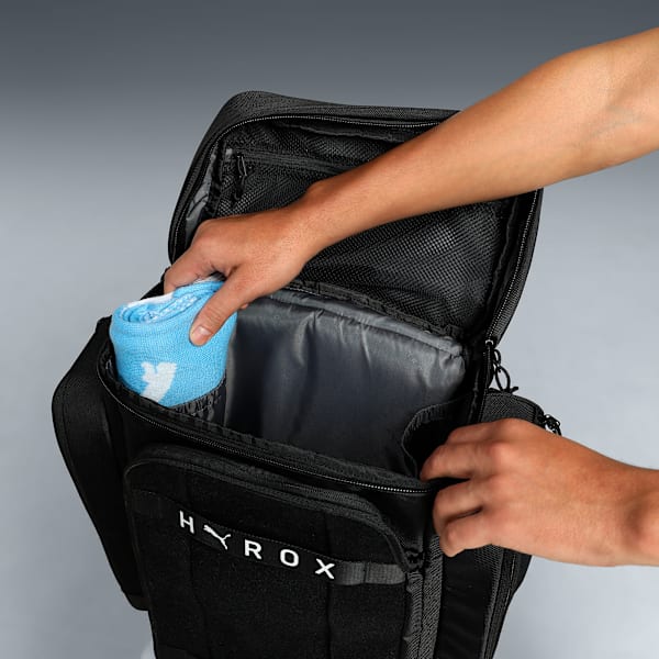 PUMA x HYROX 46L Training Backpack, PUMA Black, extralarge-IND