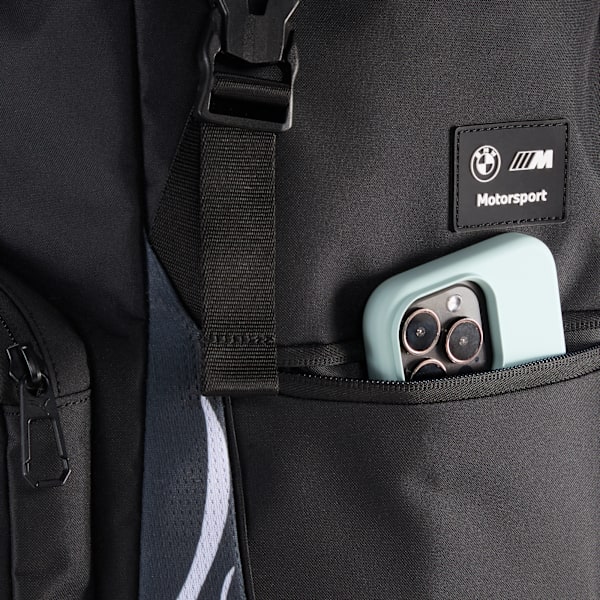 BMW MMS Lifestyle Multiple Pockets Backpack, PUMA Black, extralarge-IND
