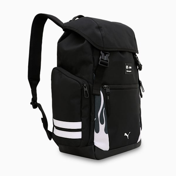 BMW MMS Lifestyle Multiple Pockets Backpack, PUMA Black, extralarge-IND