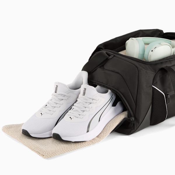 BMW M Motorsport Duffle Bag, PUMA Black, extralarge
