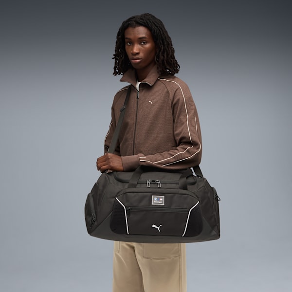 BMW M Motorsport Duffle Bag, PUMA Black, extralarge