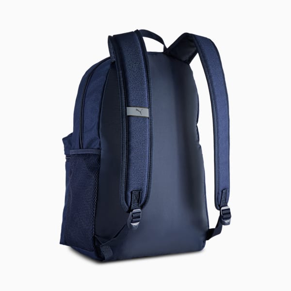 Manchester City Essentials Backpack (22L), PUMA Navy-Team Light Blue, extralarge