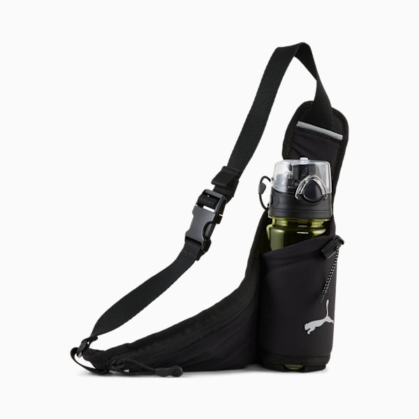 PUMA RUN Waist Bag, PUMA Black, extralarge-GBR