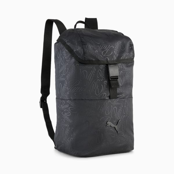 POP 12.5L Small Backpack, PUMA Black-Script AOP, extralarge