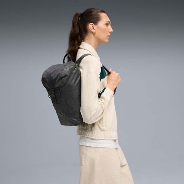 POP 12.5L Small Backpack, PUMA Black-Script AOP, extralarge