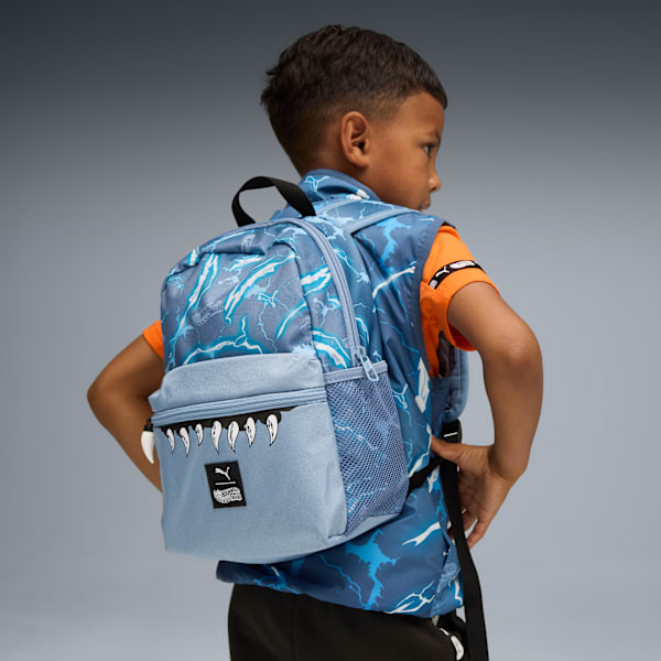 PUMA x HOT WHEELS™ MONSTER TRUCKS Extra Small 14L Backpack Kids, Cool Blue, extralarge