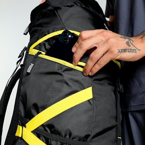 Trailblazer Rucksack, PUMA Black-Yellow Blaze, extralarge-IND