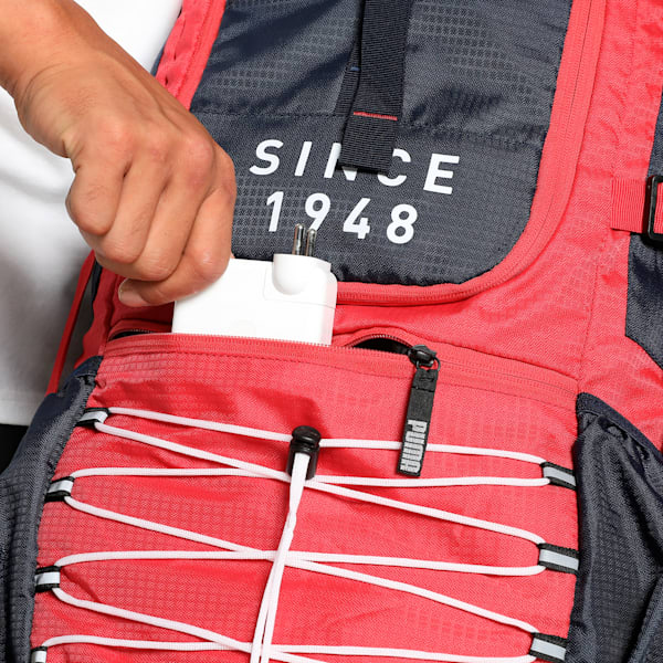Summit Sack Rucksack, For All Time Red-PUMA Navy, extralarge-IND