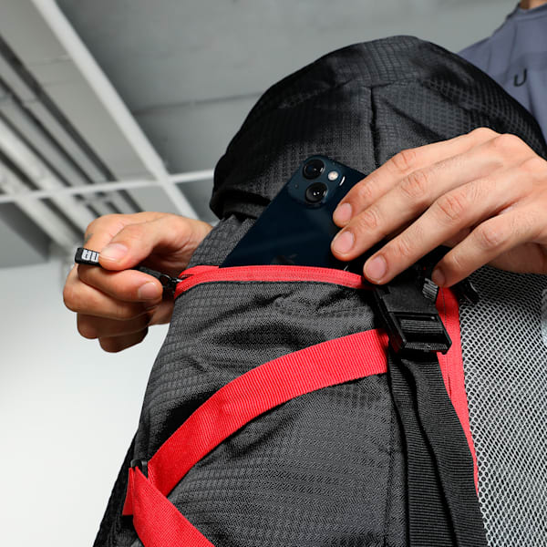 Trailtrekker Rucksack, PUMA Black-For All Time Red, extralarge-IND