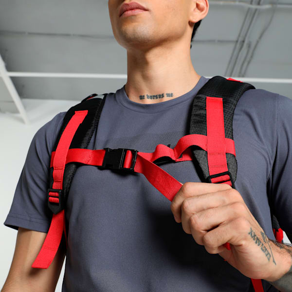 Trailtrekker Rucksack, PUMA Black-For All Time Red, extralarge-IND