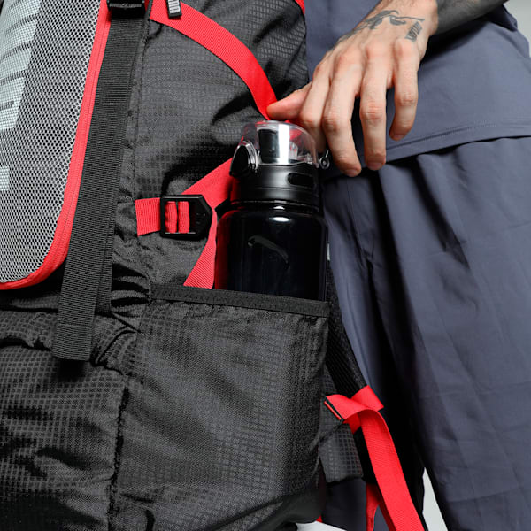 Trailtrekker Rucksack, PUMA Black-For All Time Red, extralarge-IND
