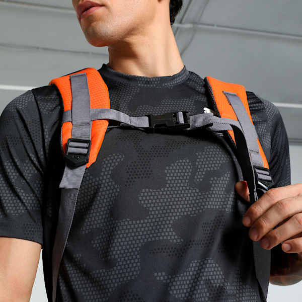 Trailtrekker Rucksack, Flat Mid Gray-Rickie Orange-colorblock, extralarge-IND