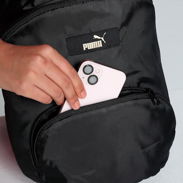Core Pop Women's Backpack, PUMA Black, extralarge-IND