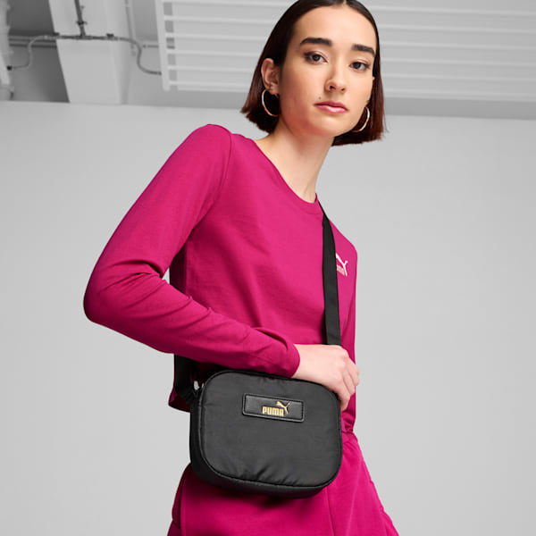 Core Pop Women's Cross Body Bag, PUMA Black, extralarge-IND
