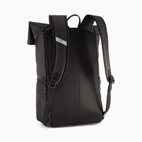 PUMATECH Roll Top 26L Backpack, PUMA Black, extralarge-GBR
