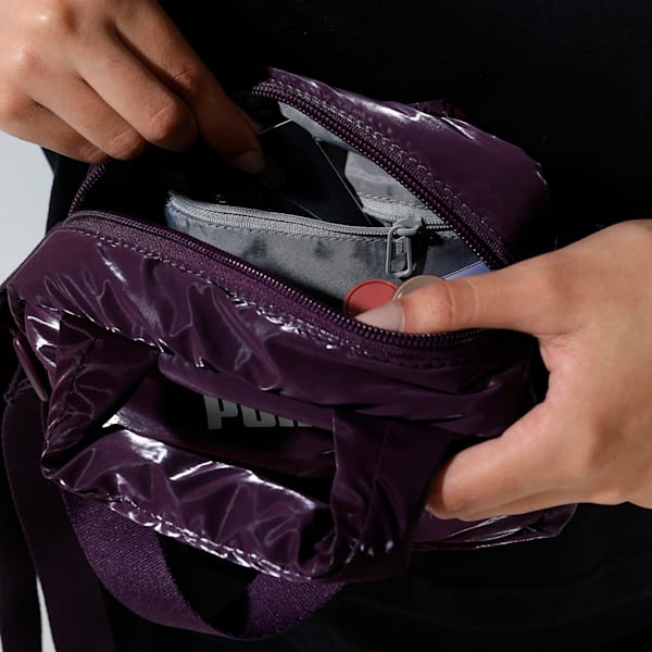 Core Up Women's Mini Grip Bag, Midnight Plum, extralarge-IND