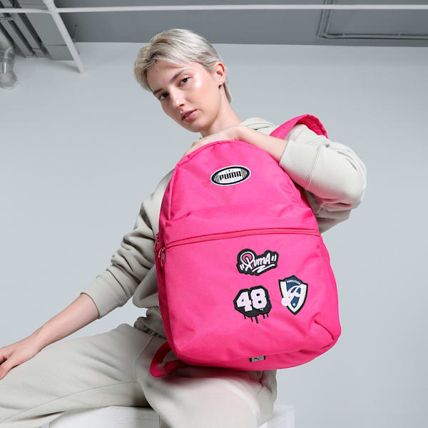 Patch Backpack, PUMA Pink, extralarge-IND