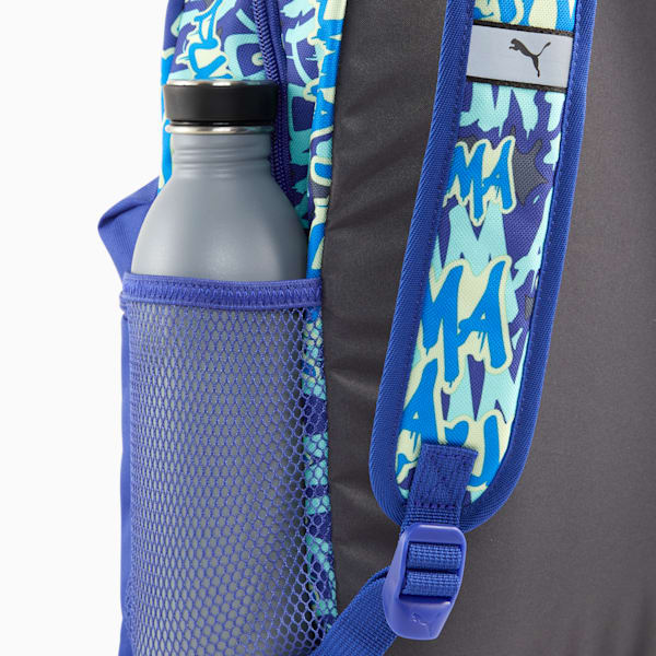 Phase Kid's Small Backpack, Hyperlink Blue-free rider AOP, extralarge-IND